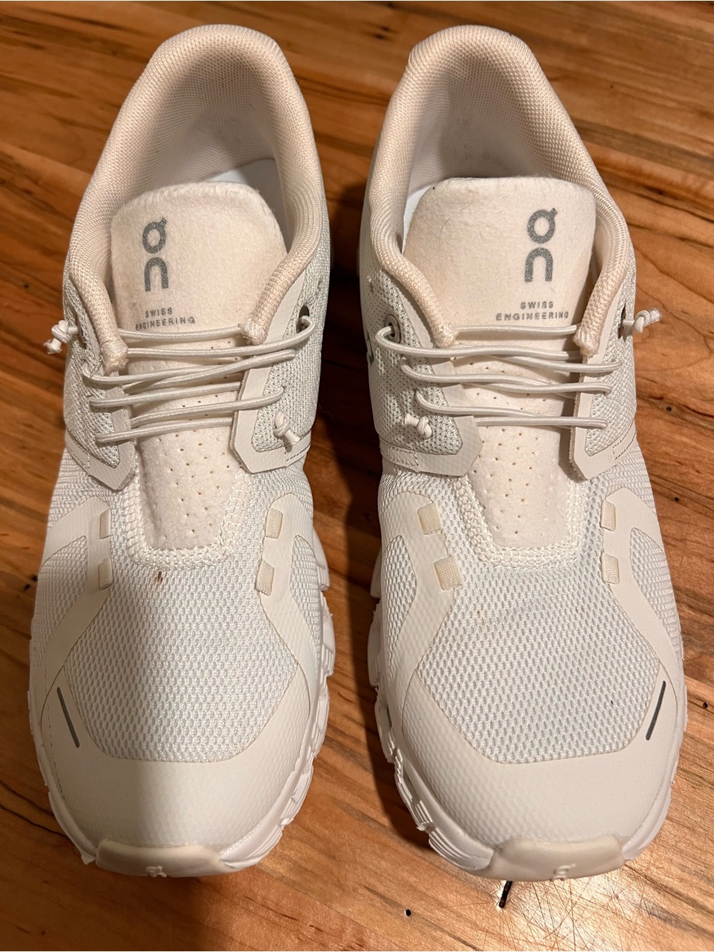 ON On Cloud 5 Cloudtec All White Women’s Size 9 - Picture 5 of 14